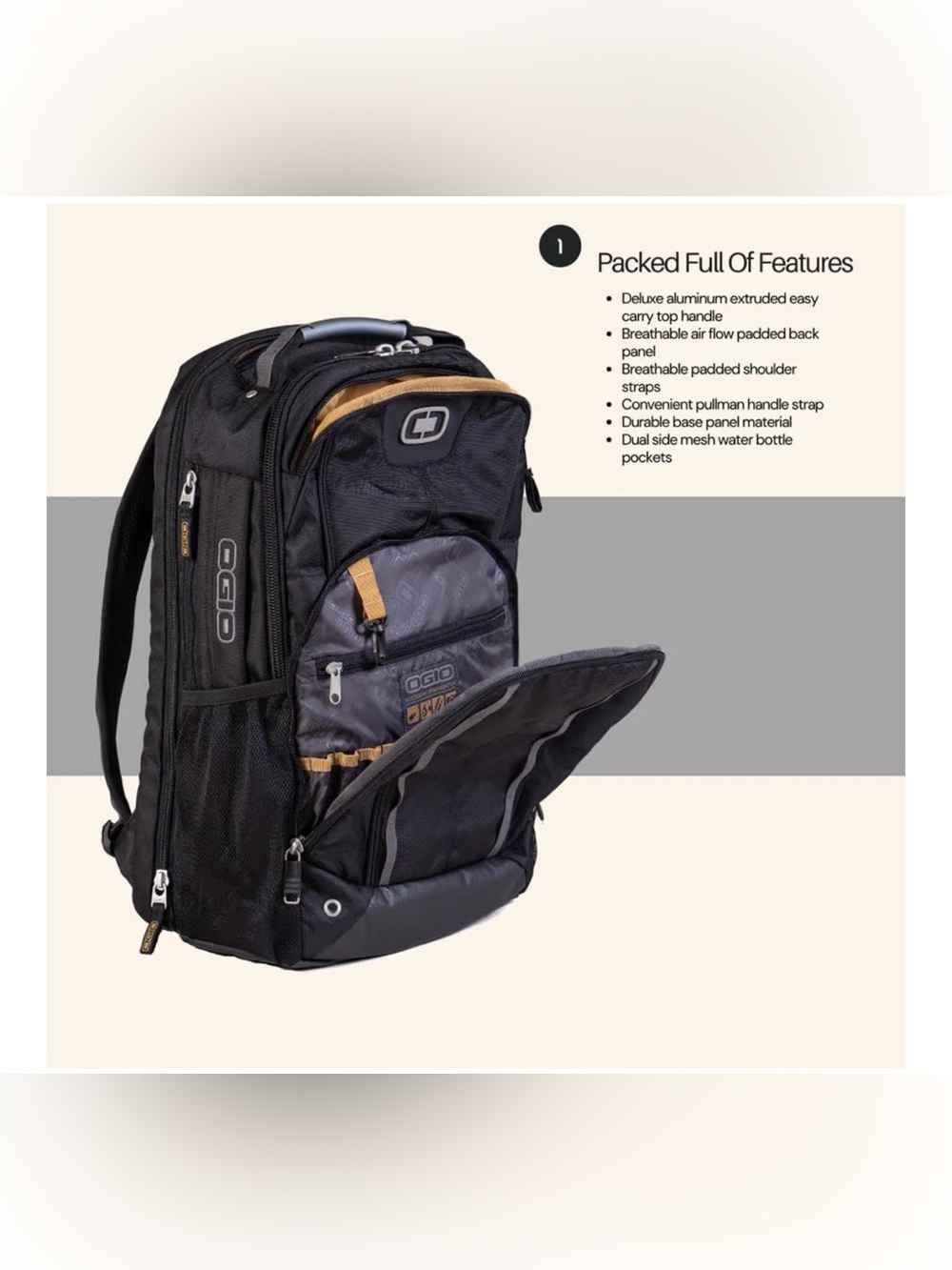 OGIO Axle Backpack - Picture 7 of 7
